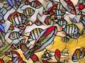 Stained Glass Fish.