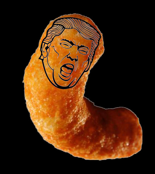 File:Donald Trump, Cheese Puff.jpg