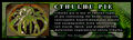 Promotional poster from the Cthulhu Pie Quality Control Board.