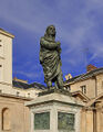 Bronze statue of Dominique Jean Larrey by David d'Angers (1843) standing in the courtyard outside the Val-de-Grâce military hospital.