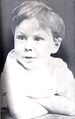 Bertrand Russell, age 4, approves of peace talks.